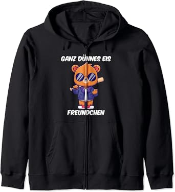 ganz dünnes eis freundchen teddybär Kapuzenjacke : Amazon.de: Fashion